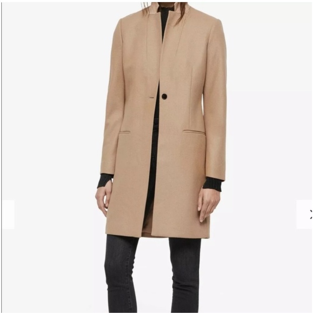 Elegant Tan Long Coat